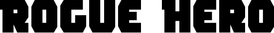 Rogue Hero Font