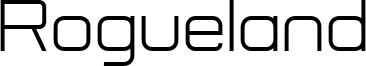 Rogueland Font