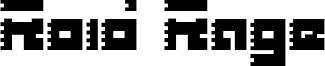Roid Rage Font
