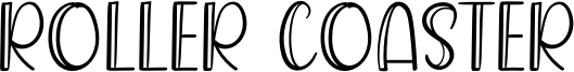 Roller Coaster Font