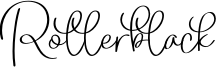 Rollerblack Font