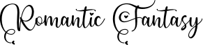 Romantic Fantasy Font