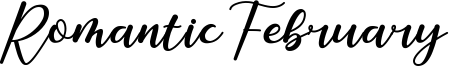 Romantic February Font