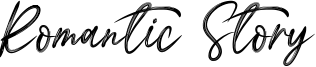 Romantic Story Font