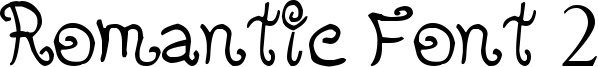 Romantic Font 2 Font