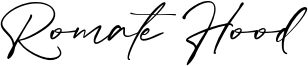 Romate Hood Font
