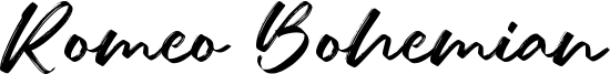 Romeo Bohemian Font