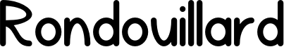 Rondouillard Font