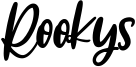 Rookys Font