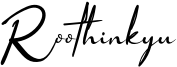 Roothinkyu Font