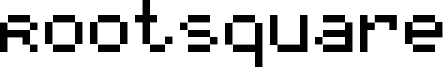 RootSquare Font