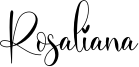 Rosaliana Font
