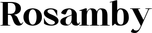 Rosamby Font