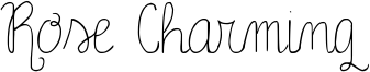 Rose Charming Font