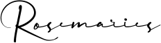 Rosemaries Font