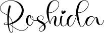 Roshida Font