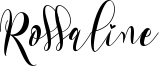 Rossaline Font