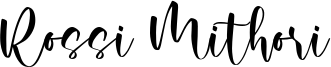 Rossi Mithori Font