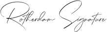 Rotherdam Signature Font