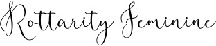 Rottarity Feminine Font