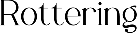 Rottering Font