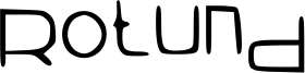 Rotund Font