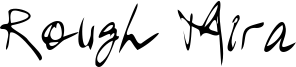 Rough Mira Font