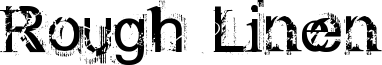 Rough Linen Font