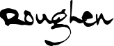 Roughen Font
