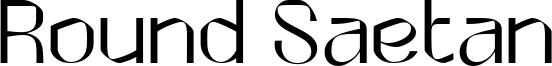 Round Saetan Font