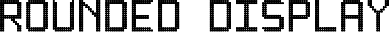 Rounded Display ST Font