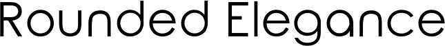 Rounded Elegance Font