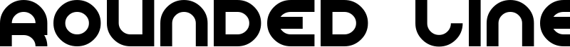 Rounded Line 7 Font