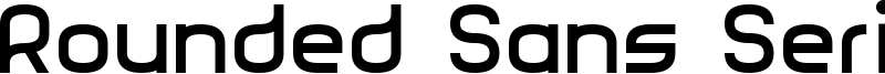 Rounded Sans Serif 7 Font