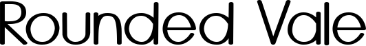 Rounded Vale Font