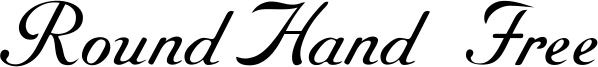 RoundHand Free Font
