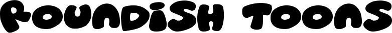 Roundish Toons Font
