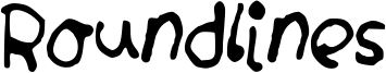 Roundlines Font
