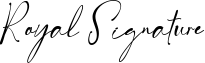 Royal Signature Font