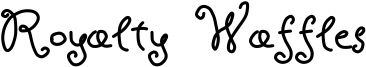 Royalty Waffles Font