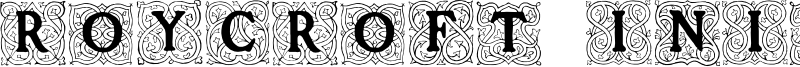 Roycroft Initials Font