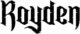 Royden Font