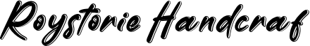 Roystorie Handcraf Font