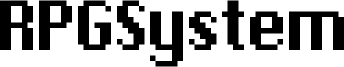 RPGSystem Font