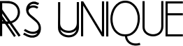 RS Unique Font