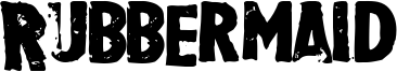 Rubbermaid Font