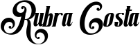 Rubra Costa Font