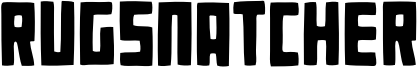 Rugsnatcher Font