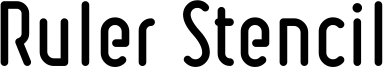 Ruler Stencil Bold.ttf