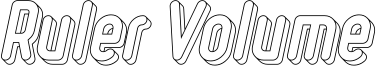 Ruler Volume Line.ttf